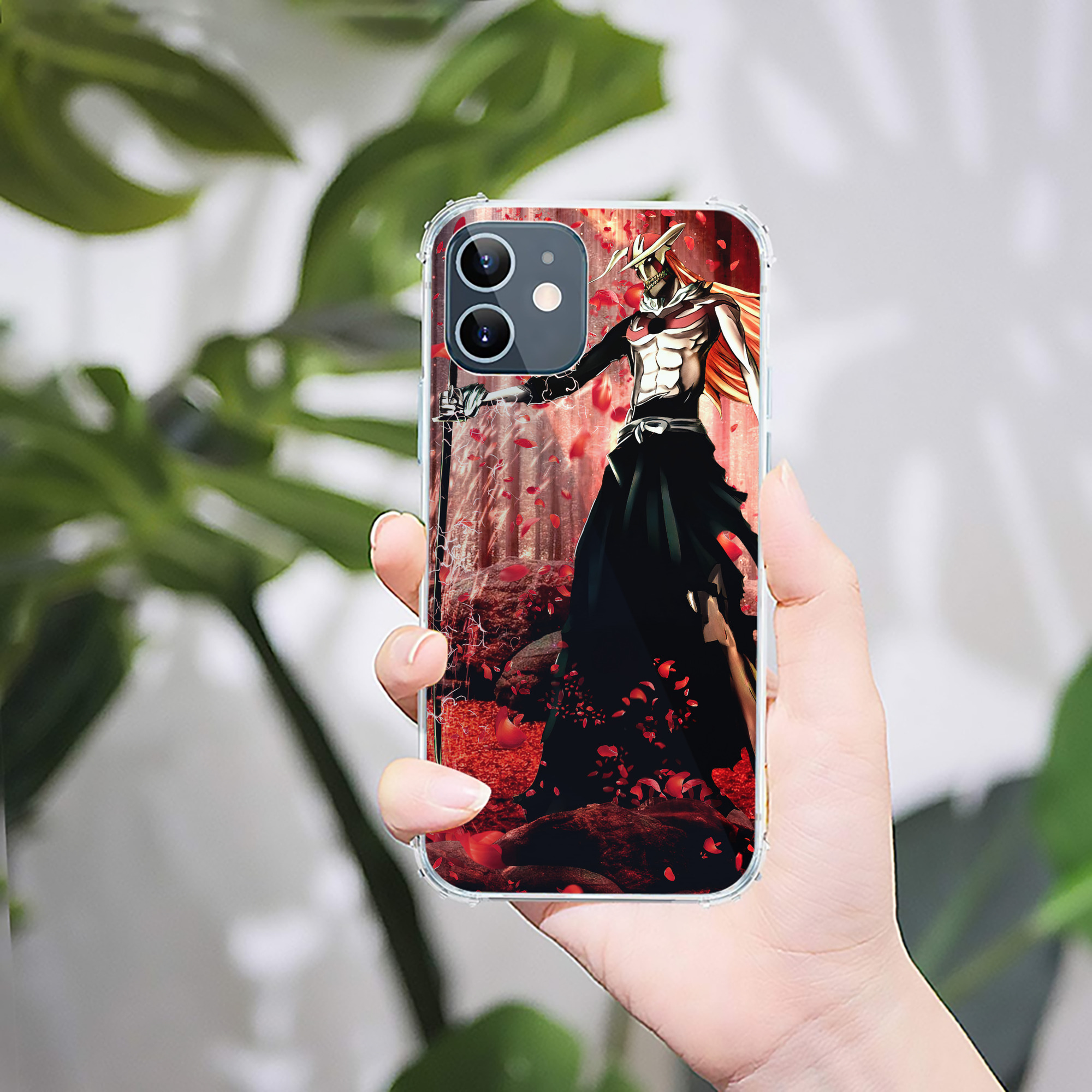 （画像用） ブリーチ BLEACH 【iPhone 12シリーズ対応】透明スマホケース（クリアソフトケース）